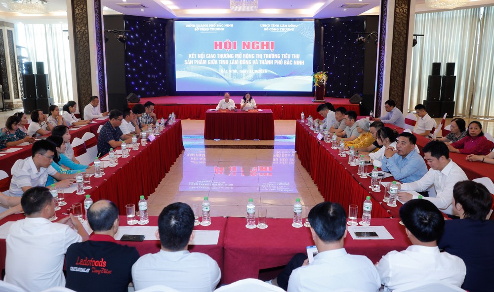 Bắc Ninh kết nối Lâm Đồng, mở thêm đầu ra cho sản phẩm OCOP Bắc Ninh kết nối Lâm Đồng, mở thêm đầu ra cho sản phẩm OCOP