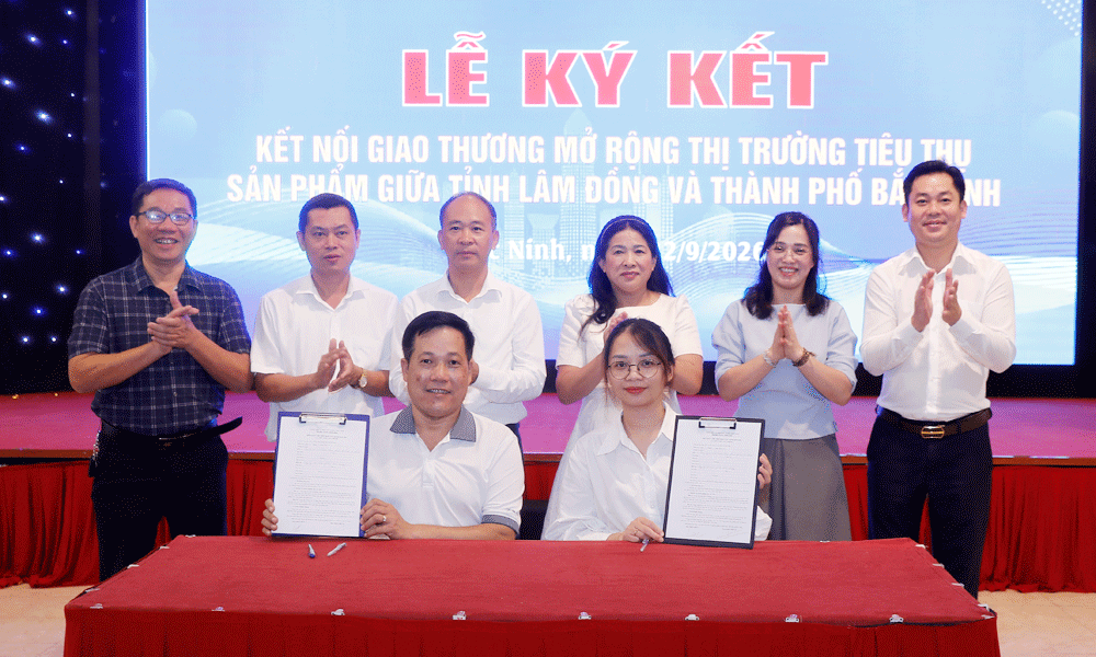 Bắc Ninh kết nối Lâm Đồng, mở thêm đầu ra cho sản phẩm OCOP Bắc Ninh kết nối Lâm Đồng, mở thêm đầu ra cho sản phẩm OCOP