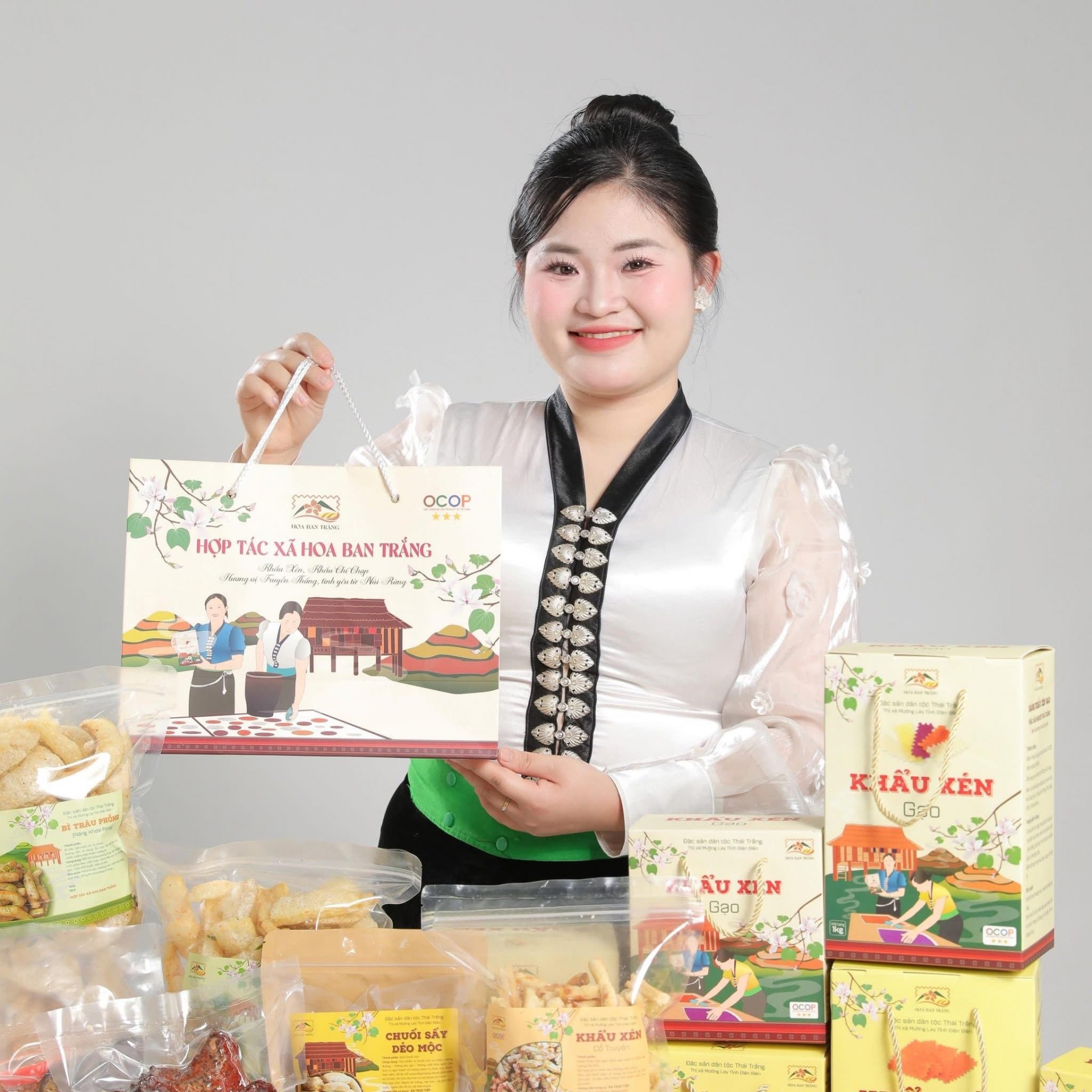 Đổi bao bì, thêm giá trị cho sản phẩm OCOP Điện Biên Đổi bao bì, thêm giá trị cho sản phẩm OCOP Điện Biên