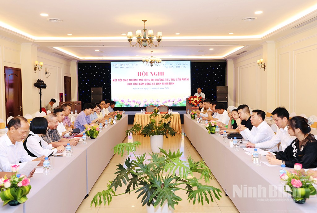 Ninh Bình - Lâm Đồng mở rộng kết nối, đưa sản phẩm OCOP đến thị trường mới Ninh Bình - Lâm Đồng mở rộng kết nối, đưa sản phẩm OCOP đến thị trường mới