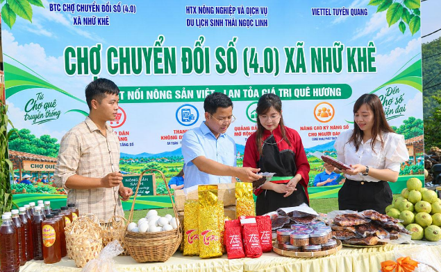 Nhữ Khê đưa đặc sản Tuyên Quang lên chợ số
