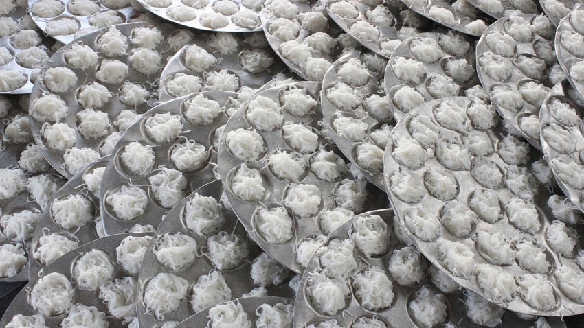 Hơn nửa thế kỷ giữ nghề bún bánh Đông Quang