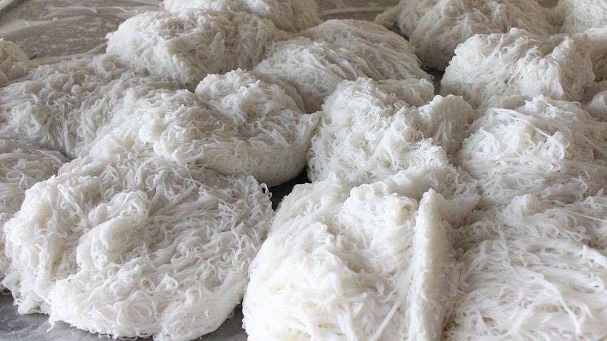 Hơn nửa thế kỷ giữ nghề bún bánh Đông Quang