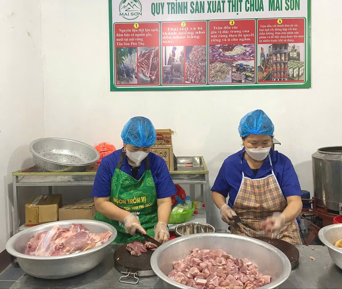 Thịt chua Phú Thọ: Giữ 