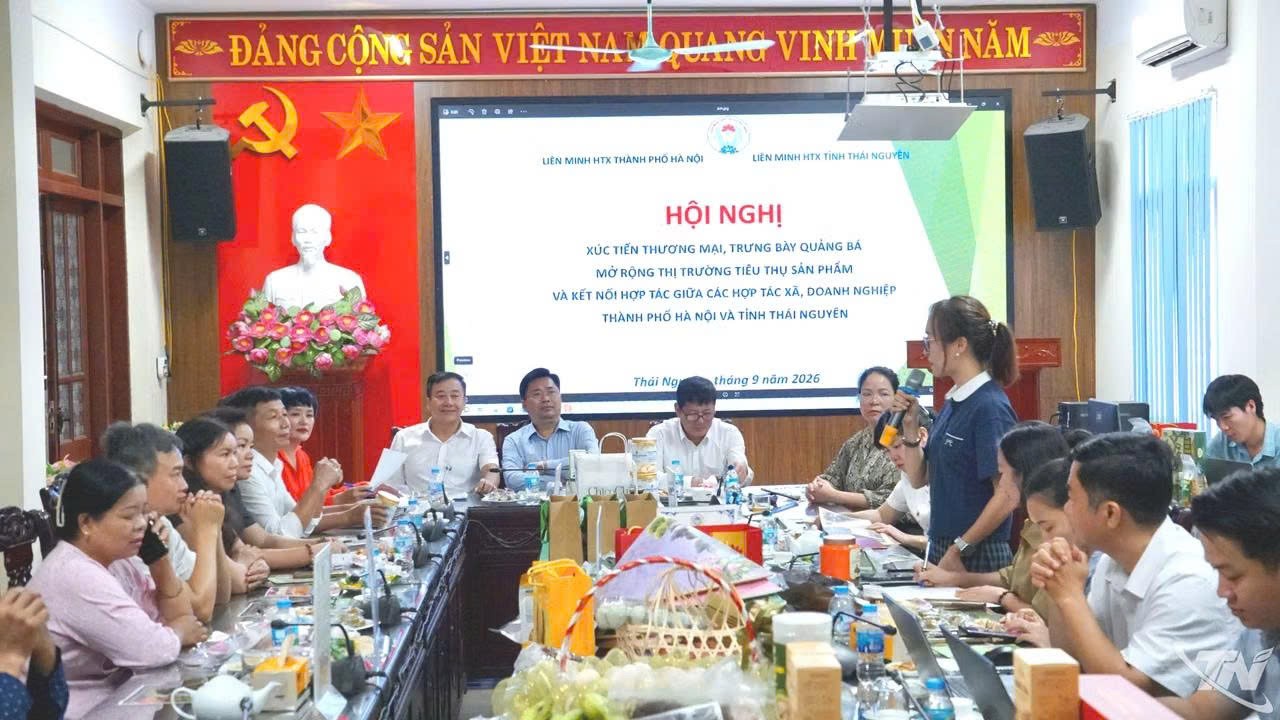 Hà Nội, Thái Nguyên kết nối tiêu thụ sản phẩm hợp tác xã Hà Nội, Thái Nguyên kết nối tiêu thụ sản phẩm hợp tác xã