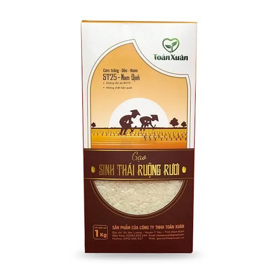 Gạo sinh thái ruộng rươi kể chuyện từ cánh đồng ven sông