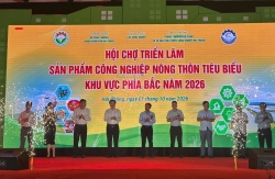 Gần 500 gian hàng tham gia Hội chợ triển lãm hàng công nghiệp nông thôn tiêu biểu khu vực phía Bắc năm 2026