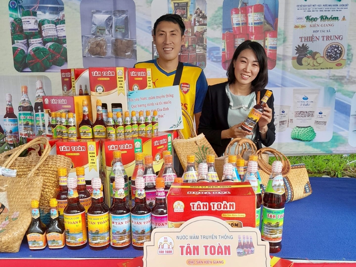 OCOP An Giang ở Lễ hội Nguyễn Trung Trực
