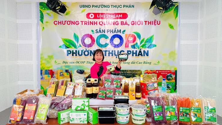 OCOP Cao Bằng đẩy mạnh bán hàng trên nền tảng số OCOP Cao Bằng đẩy mạnh bán hàng trên nền tảng số