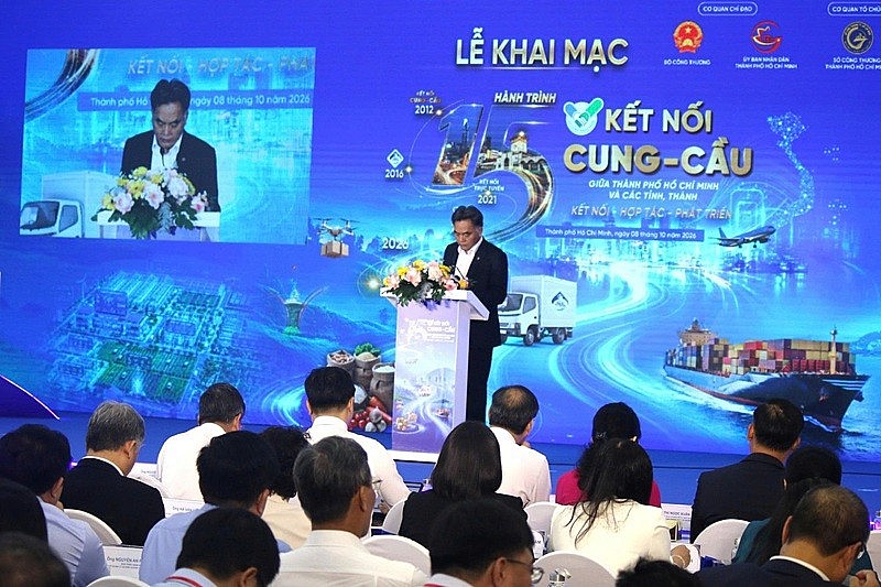 “Chương trình Kết nối cung -  cầu giữa TP. HCM và các tỉnh, thành năm 2026” sẽ kéo dài từ ngày 8 - 11/10, tại Nhà thi đấu Phú Thọ