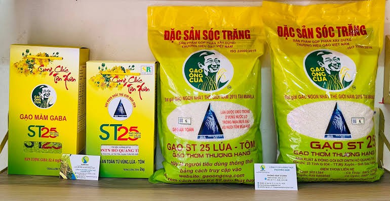 Gạo Ông Cua ST25 giành giải nhì “Gạo ngon nhất thế giới 2026”