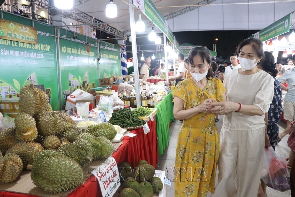 Hải Phòng: Tuần lễ nông sản OCOP và đặc sản vùng miền Hải Phòng: Tuần lễ nông sản OCOP và đặc sản vùng miền