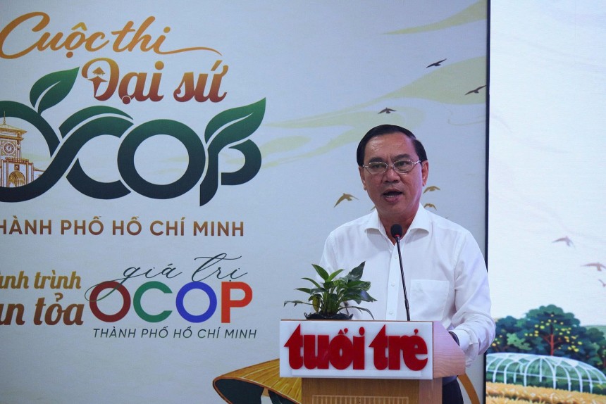 Ông Nguyễn Văn Đa, Phó Giám đốc Sở NN-MT TP. HCM phát biểu tại chương trình Ông Nguyễn Văn Đa, Phó Giám đốc Sở NN-MT TP. HCM phát biểu tại chương trình