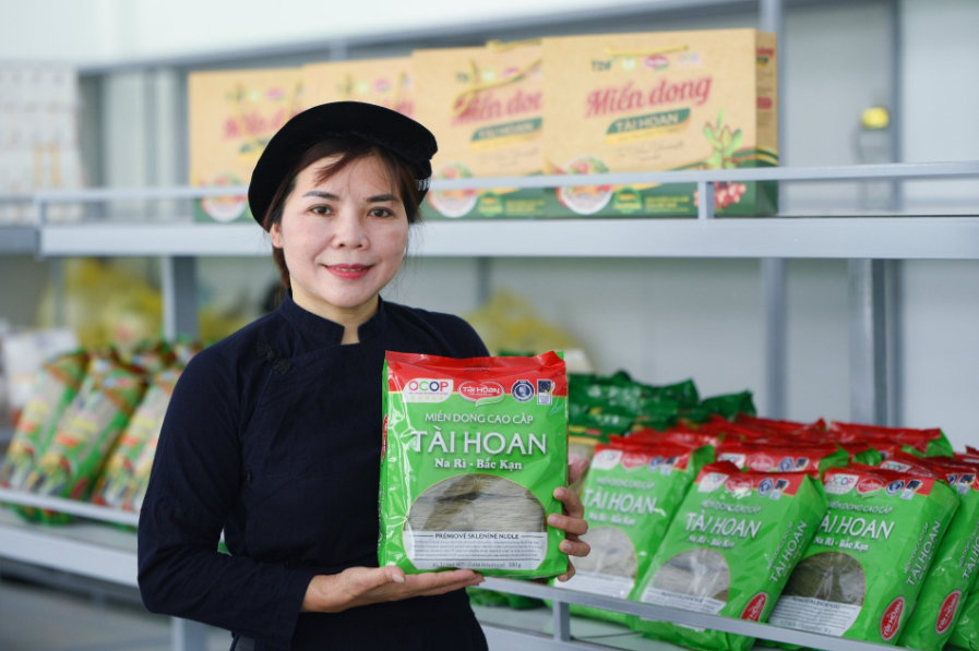 Hành trình 5 sao của miến dong Tài Hoan Hành trình 5 sao của miến dong Tài Hoan