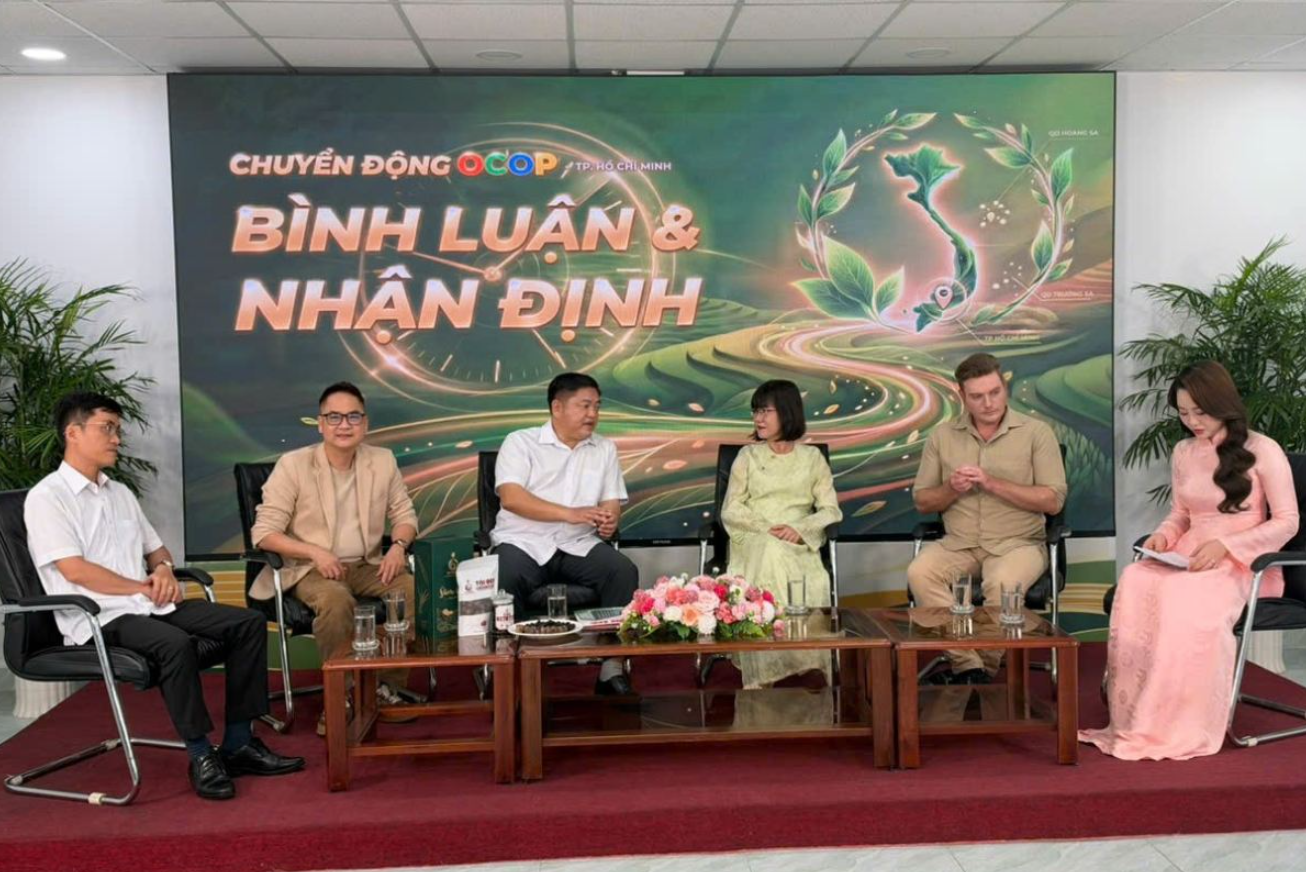 TPHCM quảng bá sản phẩm OCOP qua chuỗi chương trình truyền hình TPHCM quảng bá sản phẩm OCOP qua chuỗi chương trình truyền hình