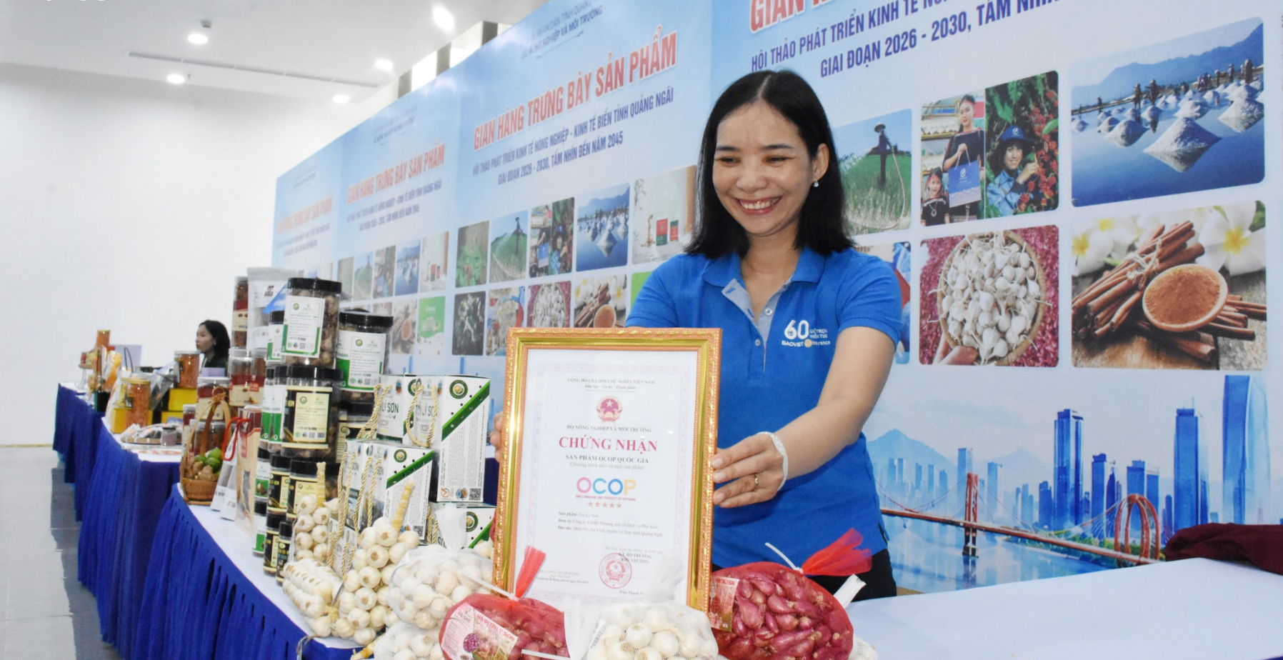160 sản phẩm OCOP Quảng Ngãi “trình làng” bên lề hội thảo kinh tế nông nghiệp, kinh tế biển 160 sản phẩm OCOP Quảng Ngãi “trình làng” bên lề hội thảo kinh tế nông nghiệp, kinh tế biển