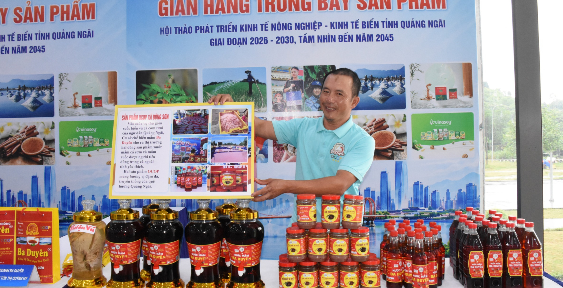 160 sản phẩm OCOP Quảng Ngãi “trình làng” bên lề hội thảo kinh tế nông nghiệp, kinh tế biển 160 sản phẩm OCOP Quảng Ngãi “trình làng” bên lề hội thảo kinh tế nông nghiệp, kinh tế biển