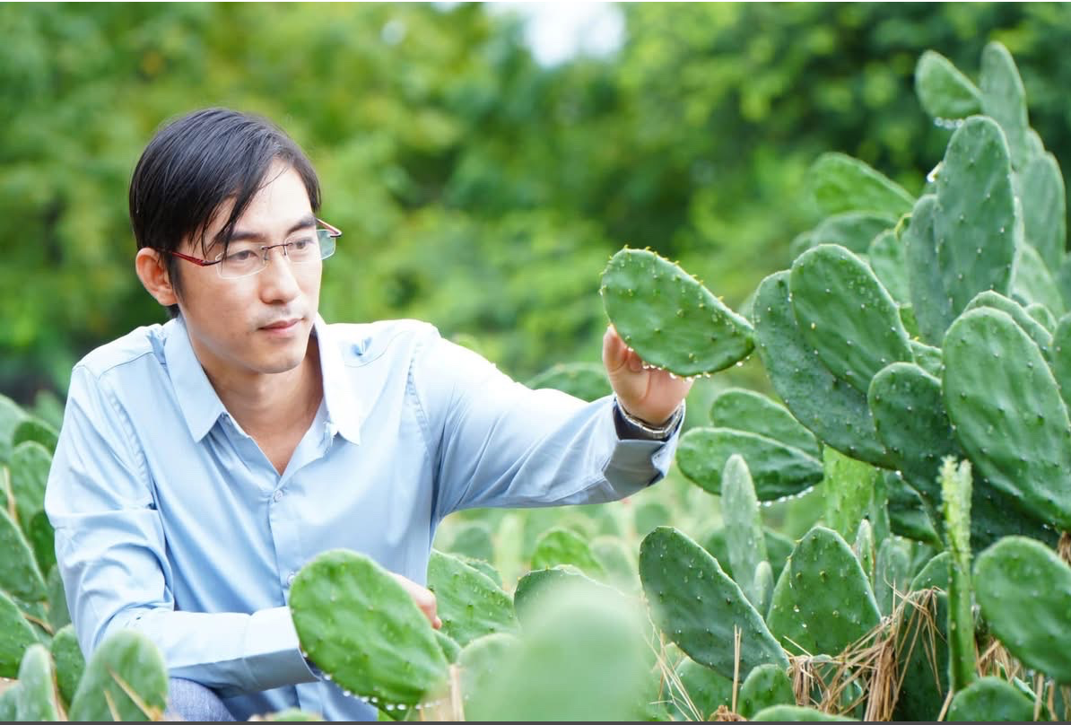 Kỹ sư xây dựng làm mỹ phẩm OCOP từ xương rồng Kỹ sư xây dựng làm mỹ phẩm OCOP từ xương rồng
