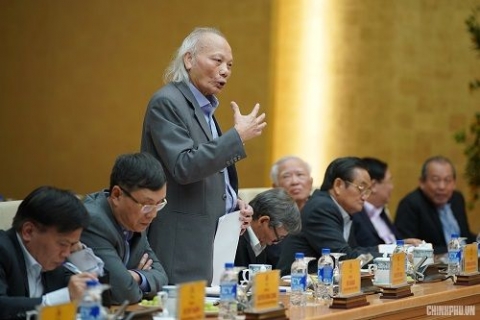 thu tuong lam viec voi cac chuyen gia nha khoa hoc