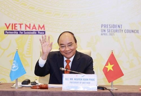 phat bieu cua chu tich nuoc nguyen xuan phuc tai phien thao luan cap cao cua hdba lhq