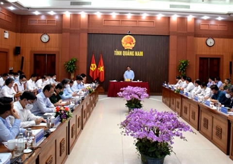 thu tuong pham minh chinh tham va lam viec tai quang nam