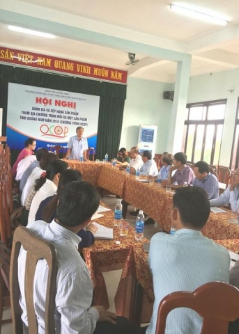 doan cong tac tinh quang ngai tham hoc tap trao doi kinh nghiem va lam viec voi tinh quang nam ve trien khai chuong trinh ocop