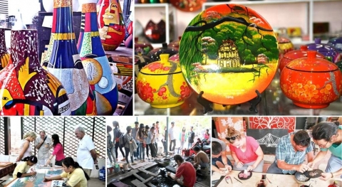 kham pha nhung net doc dao tai cac lang nghe ngoai thanh ha noi