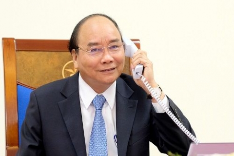 thu tuong nguyen xuan phuc dien dam voi thu tuong dan mach