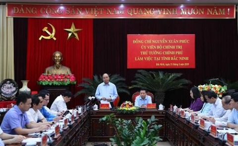 thu tuong nguyen xuan phuc lam viec voi tinh bac ninh