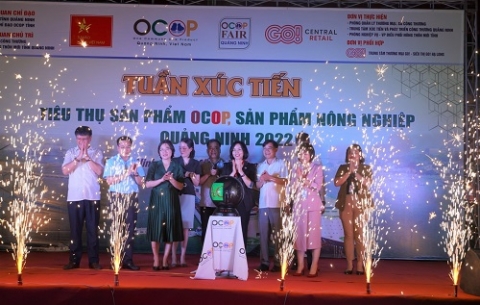 khai mac tuan xuc tien tieu thu san pham ocop san pham nong san quang ninh nam 2022 tai trung tam thuong mai go ha long