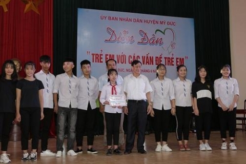 huyen my duc ha noi tang cuong cong tac bao ve va cham soc tre em