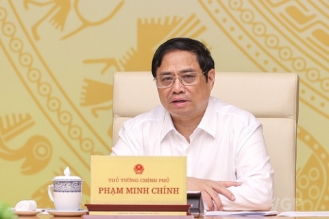 thu tuong chinh phu pham minh chinh lam viec voi dang uy khoi doanh nghiep trung uong