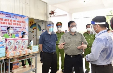 thu tuong pham minh chinh lam viec tai tpho chi minh ve cong tac phong chong dich covid 19