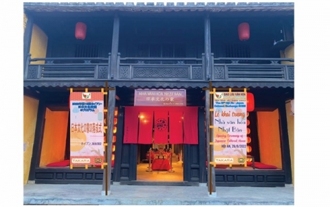 quang nam se khai truong nha van hoa nhat ban o tp hoi an