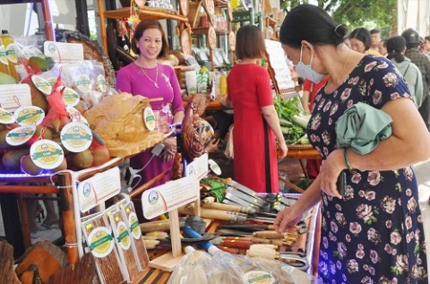 quang nam 43 gian hang tham gia hoi cho trung bay san pham dac trung bac tra my
