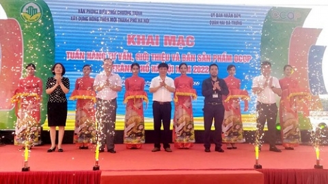 tuan hang gioi thieu san pham ocop tp ha noi nam 2022