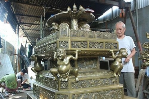 nghe nhan nguyen van vien giu gin tinh hoa nghe duc dong