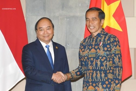 thu tuong nguyen xuan phuc hoi dam voi tong thong indonesia