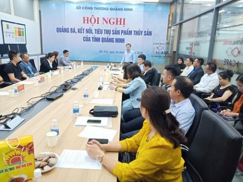 quang ninh to chuc hoi nghi quang ba ket noi tieu thu hai san tai ha noi