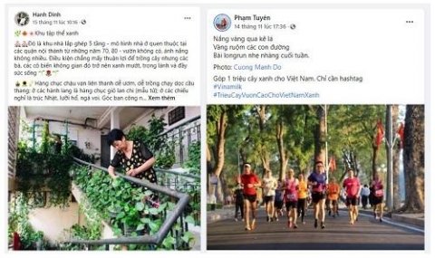 mot chien dich online khep lai hanh trinh vuon cao cua mot trieu cay xanh bat dau