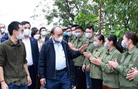 chu tich nuoc nguyen xuan phuc tham hai htx tieu bieu tai ninh binh