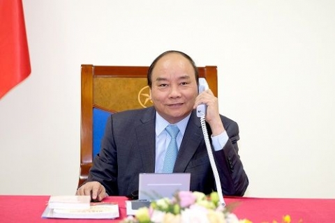 thu tuong nguyen xuan phuc dien dam voi thu tuong nhat ban