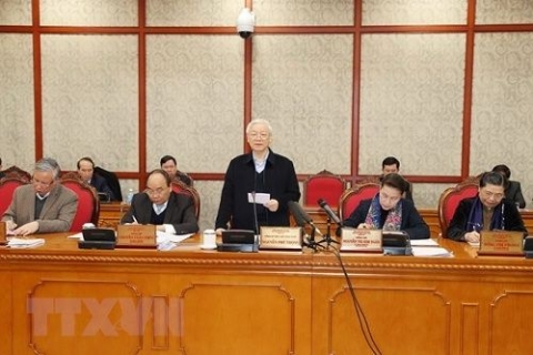 bo chinh tri lam viec voi ban thuong vu thanh uy da nang