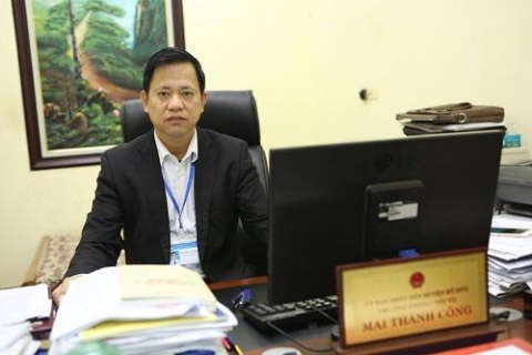 ubnd huyen my duc ha noi thuc hien de an mo hinh bo phan tiep nhan ho so va tra ket qua giai quyet tthc than thien gan dan