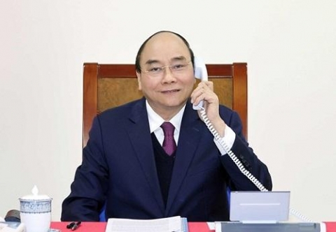 thu tuong nguyen xuan phuc dien dam voi tong thong hoa ky donald trump