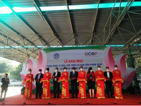 ha noi tuan hang tu van gioi thieu va ban san pham ocop nam 2021