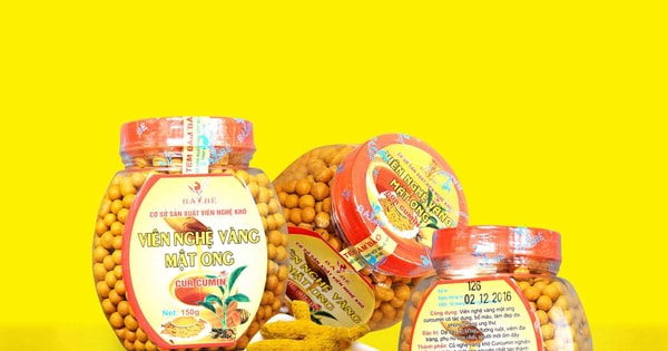 Tinh bột nghệ Bà Bé - tinh túy từ nghệ nếp thơm Gia Lâm