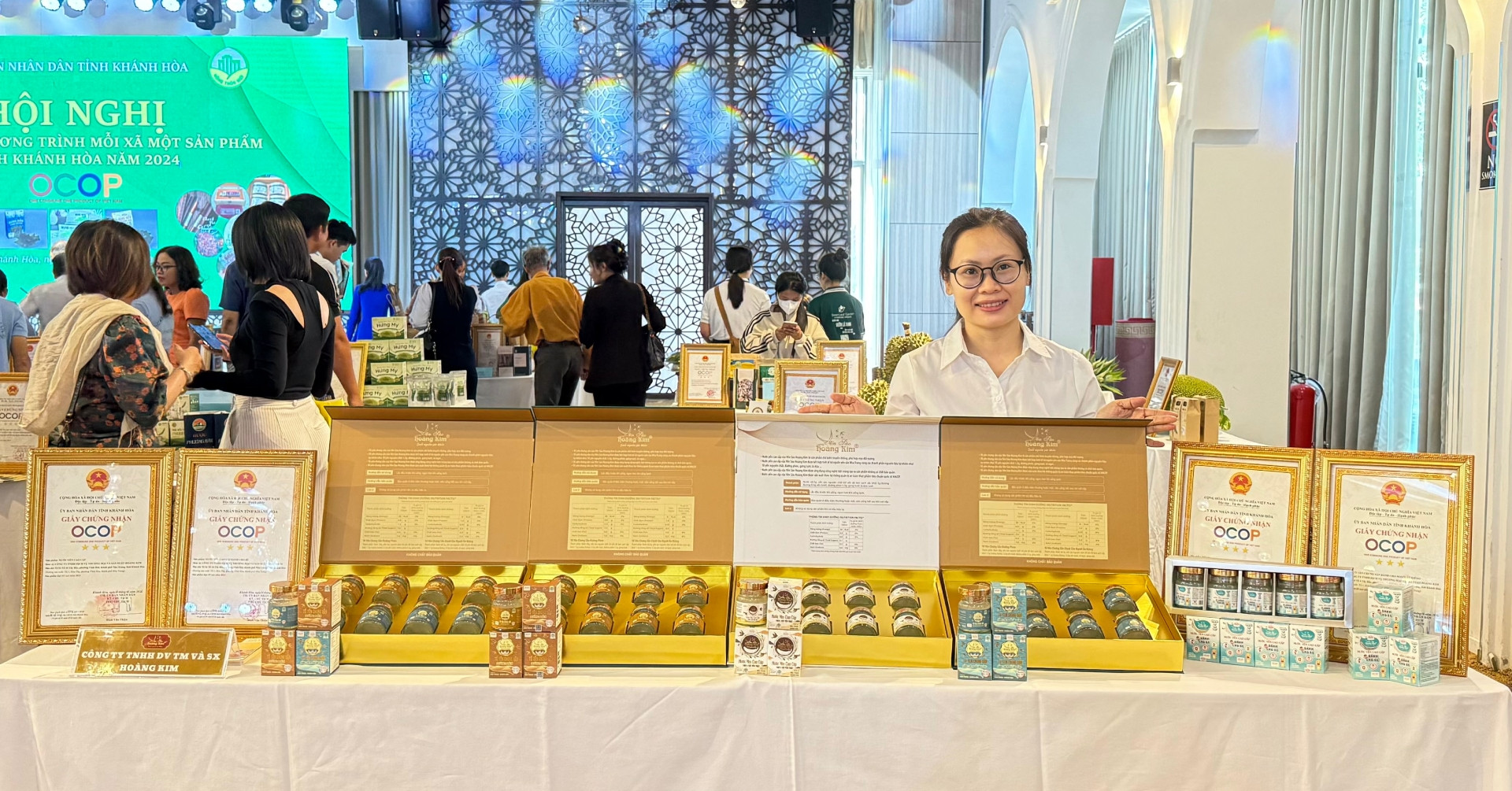 Khánh Hòa: Yến Sào Hoàng Kim nhận chứng nhận OCOP 4 sao