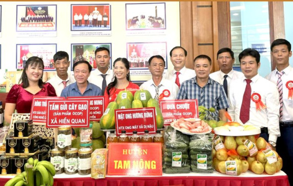 sản phẩm OCOP gắn với du lịch Phú Thọ Tam Nông