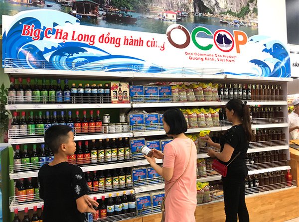 Các sản phẩm OCOP Quảng Ninh tham gia Hội chợ quảng bá sản phẩm